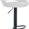 CLP Bar stool Milet artificial leather black white (322423) Mobili bar