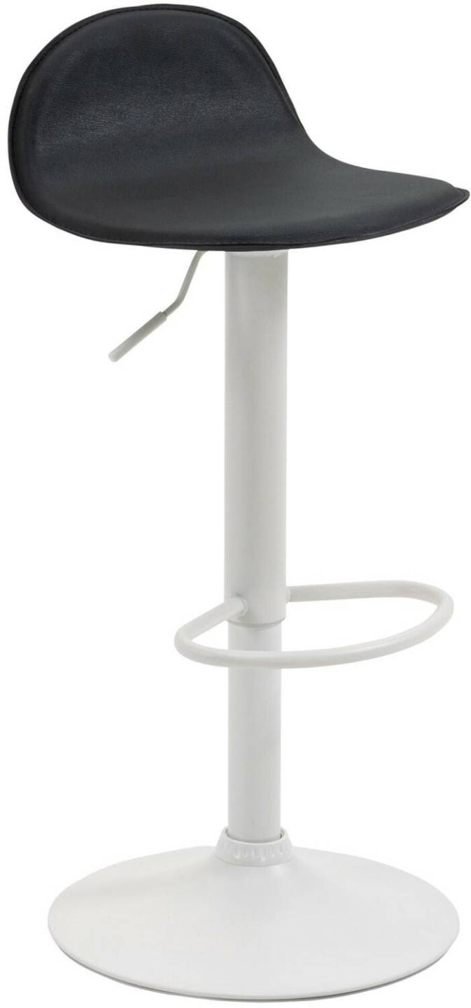 CLP Bar stool Lana V2 white black (319718) Mobili bar