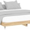 vidaXL Bed frame made of wood 180x200cm (832120) Letti