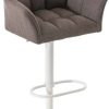 Mobili bar CLP Bar stool Damaso W fabric gray (101677508)