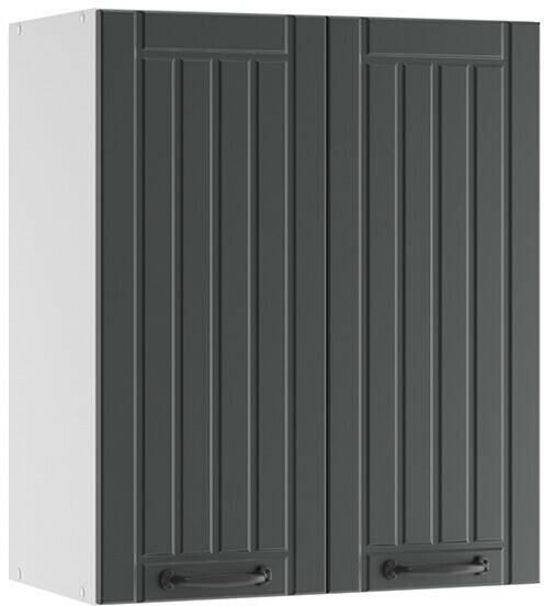 VICCO Wall cabinet Fame-Line 60 cm white/dark gray country house Mobili da cucina