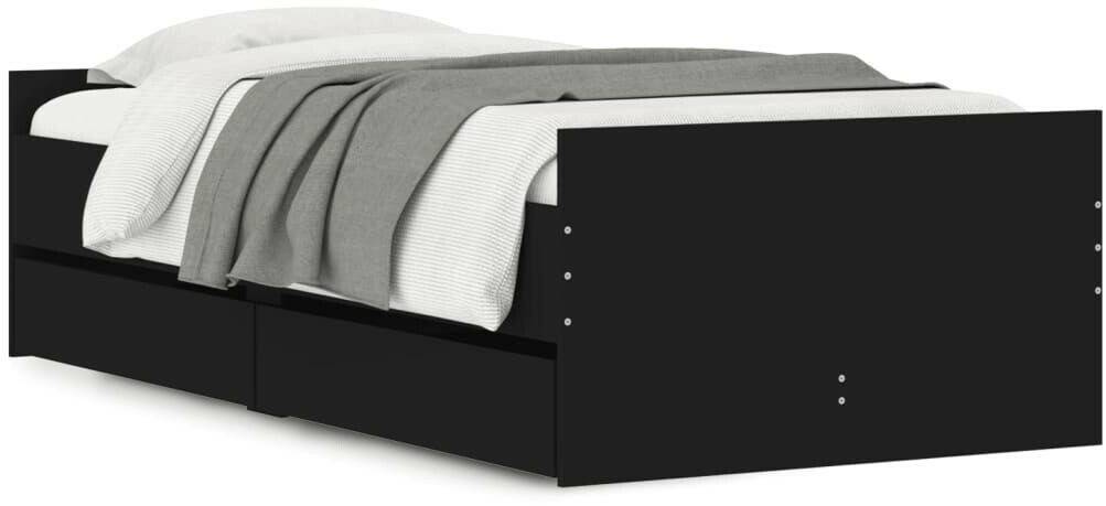 Letti vidaXL Bed with drawers 75x190cm (3207386)