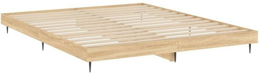 Letti vidaXL Bed frame made of wood 140x200cm (832248)