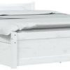 Letti vidaXL Bed with drawers 120x200cm (3103555)