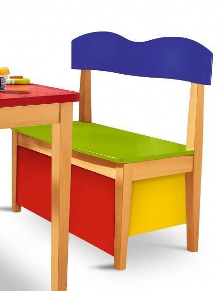 Roba Kids Storage Bench 4 Farben Sedie & poltrone per bambini