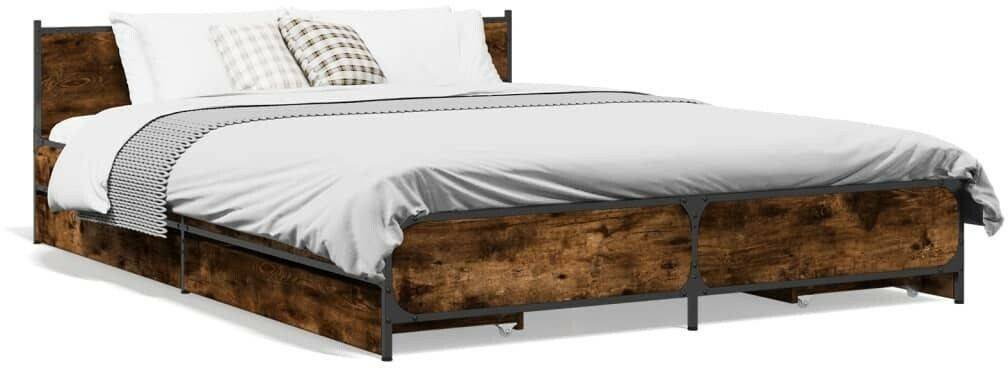 Letti vidaXL Bed frame with drawers made of wood 120x200cm (3279949)