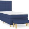 Letti vidaXL Box spring bed with mattress 90x190cm fabric (3137123)