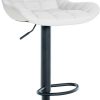 Mobili bar CLP Bar stool Tover artificial leather white (321044)