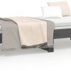 Letti vidaXL Daybed extendable solid pine wood 90x200cm (823381)