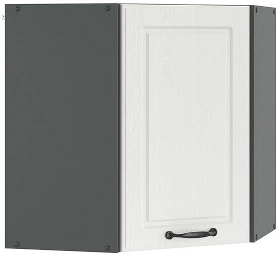 VICCO Corner wall cabinet R-Line 57 cm anthracite/white country house Mobili da cucina