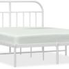 Letti vidaXL Bed frame with headboard metal 183x213cm (353689)