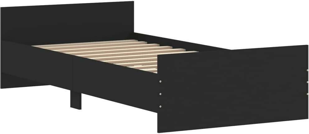 Letti vidaXL Bed frame made of wood 100x200cm (835933)