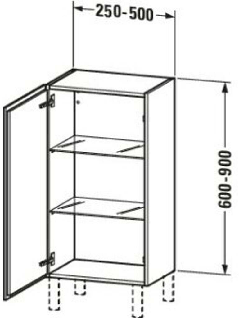 Duravit (LC1189R1818) Mobili da bagno