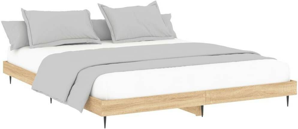 Letti vidaXL Bed frame made of wood 140x200cm (832248)