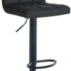 Mobili bar CLP Bar stool Feni artificial leather black black (321516)