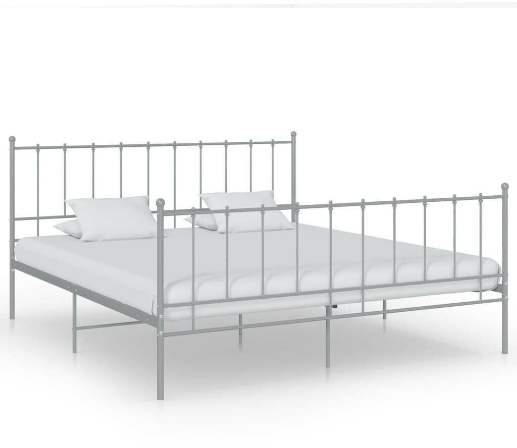 vidaXL Bed metal 180x200cm (324963) Letti