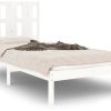 vidaXL Solid wood bed pine 90x200cm (3105586) Letti