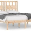 Letti vidaXL Solid wood bed pine 200x200cm (3103953)