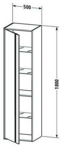 Duravit Ketho (KT1265R4343) Mobili da bagno