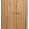 vidaXL Wardrobe 80x50x171.5 cm Pine Panama Brown Armadi guardaroba