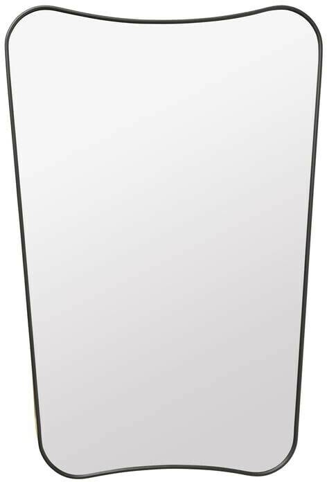 Specchi Gubi FA. 33 rectangular wall mirror 80x54 cm brass