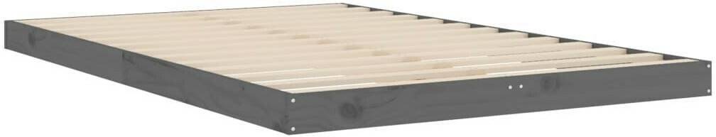 vidaXL Solid wood bed pine 120x190cm (823476) Letti