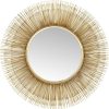 Specchi KARE Mirror Sunburst Tre Gold Ø87cm