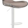 Mobili bar CLP Bar stool Las Vegas V2 fabric white taupe (315473)