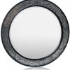 Casa Chic Cheyne wall mirror Ø 60 cm black Specchi