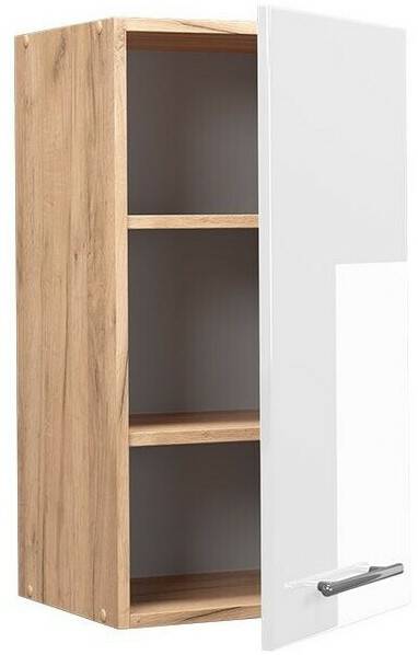 Mobili da cucina VICCO Wall cabinet Fame-Line 40 cm oak/white high gloss modern