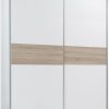 Pol Power Puls 170x195cm White/Oak Armadi guardaroba