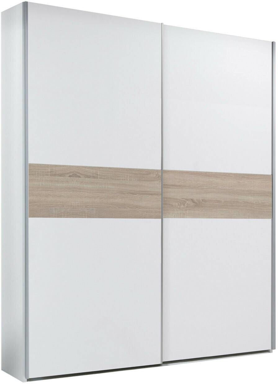 Pol Power Puls 170x195cm White/Oak Armadi guardaroba