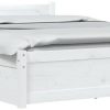 Letti vidaXL Bed with Drawers 140x200cm (310356)3103560