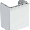 Geberit iCon vanity unit for washbasin with 1 door hinged left 37 x 41.5 x 27.9 cm white matt white (502301013) Mobili sottolavabo