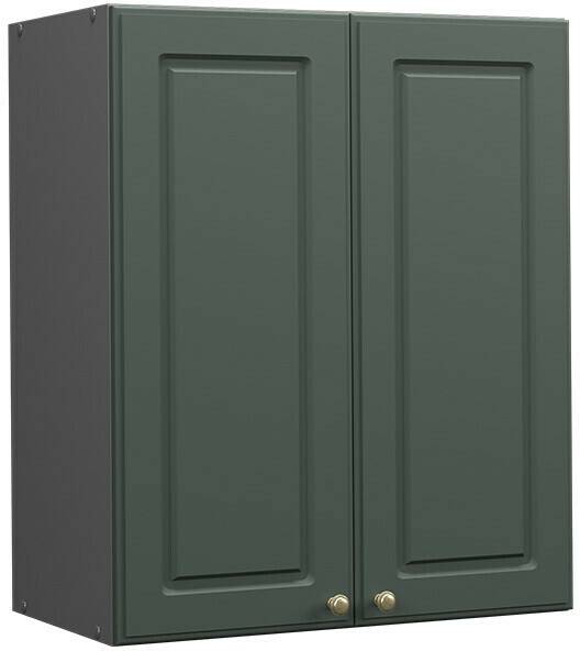 VICCO Wall cabinet Fame-Line 60 cm anthracite/green-gold country house Mobili da cucina