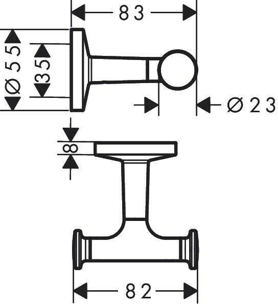 Hansgrohe 42812310 Accessori da bagno