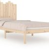 vidaXL Solid wood bed pine 75x190cm (3103738) Letti