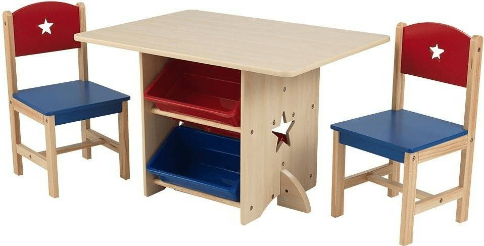 KidKraft Kids Seating Suite Star 5-part Set tavolo e sedie per bambini