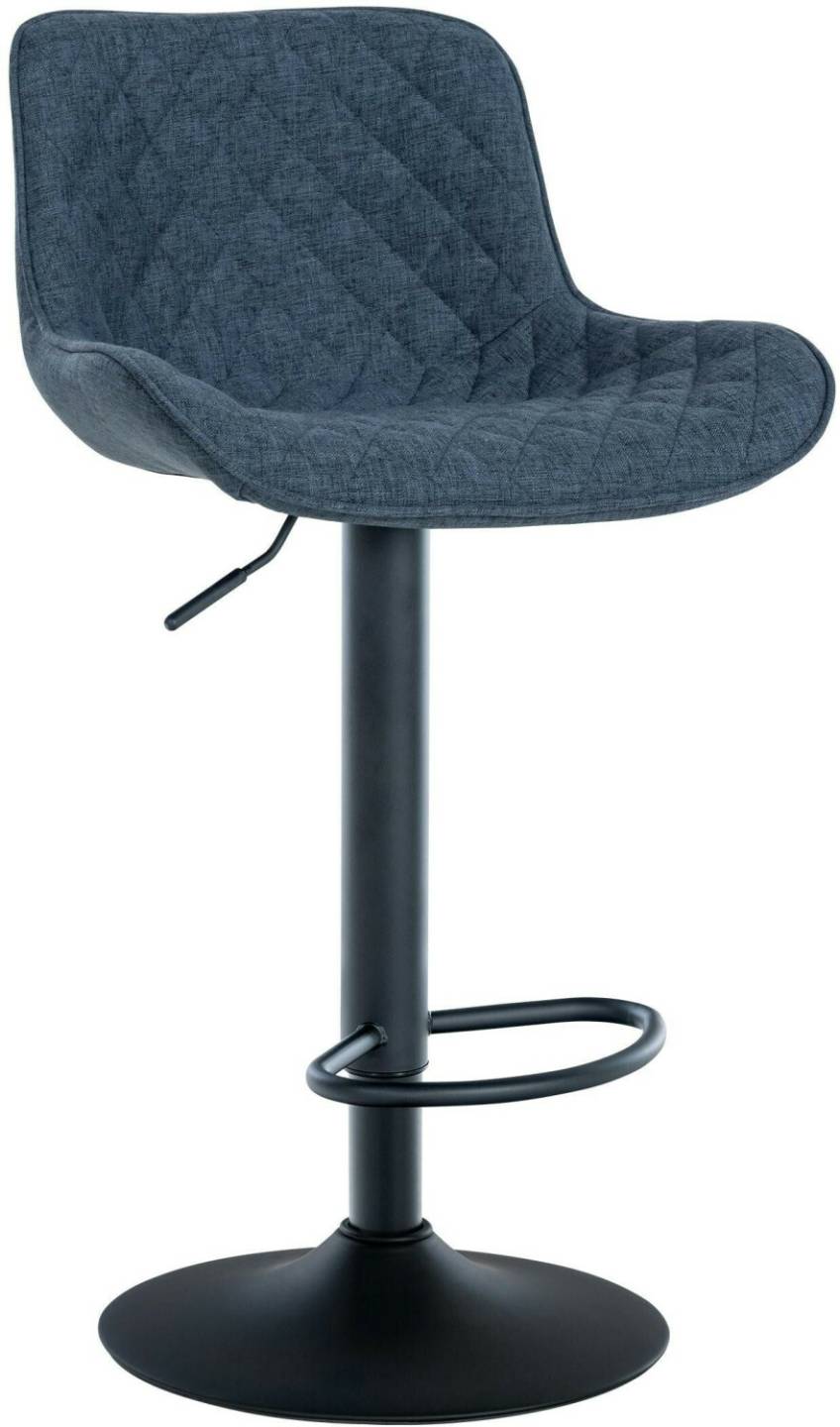 CLP Bar stool Minosa fabric blue (321063) Mobili bar