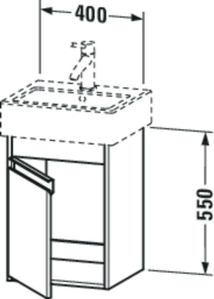 Duravit Ketho (6630)KT6630L4949 Mobili sottolavabo