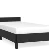 Letti vidaXL Bed frame with headboard 90x190cm faux leather (347471)