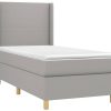 Letti vidaXL Box spring bed with mattress 90x190cm fabric (3131793)