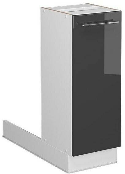 VICCO Fame-Line 30 cm high-gloss white/anthracite Mobili da cucina