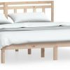 Letti vidaXL Solid wood bed pine 160x200cm (3100599)