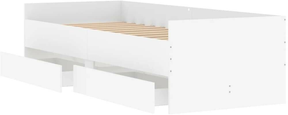 vidaXL Bed frame with drawers 100x200cm (3207336) Letti