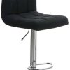 CLP Bar stool Peru FABRIC black (101115301) Mobili bar