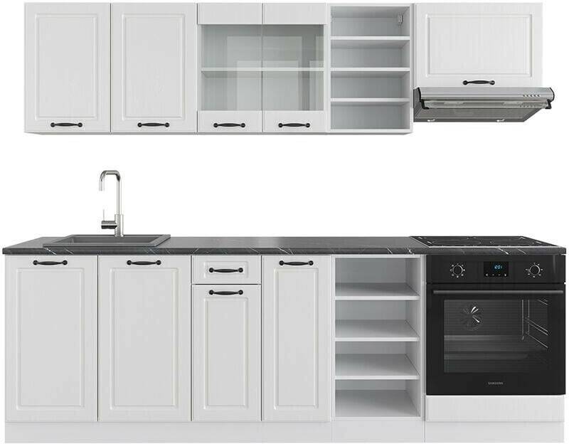 VICCO R-Line Landhaus 240cm white Cucine componibili