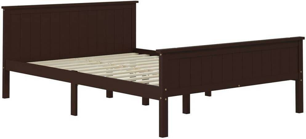 vidaXL Solid wood bed pine 160x200cm (322199) Letti