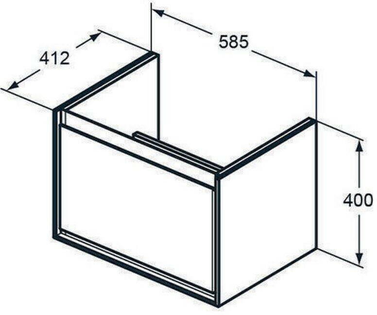 Ideal Standard E0847UK Mobili sottolavabo