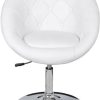 vidaXL Bar stool imitation leather (240448) white Mobili bar